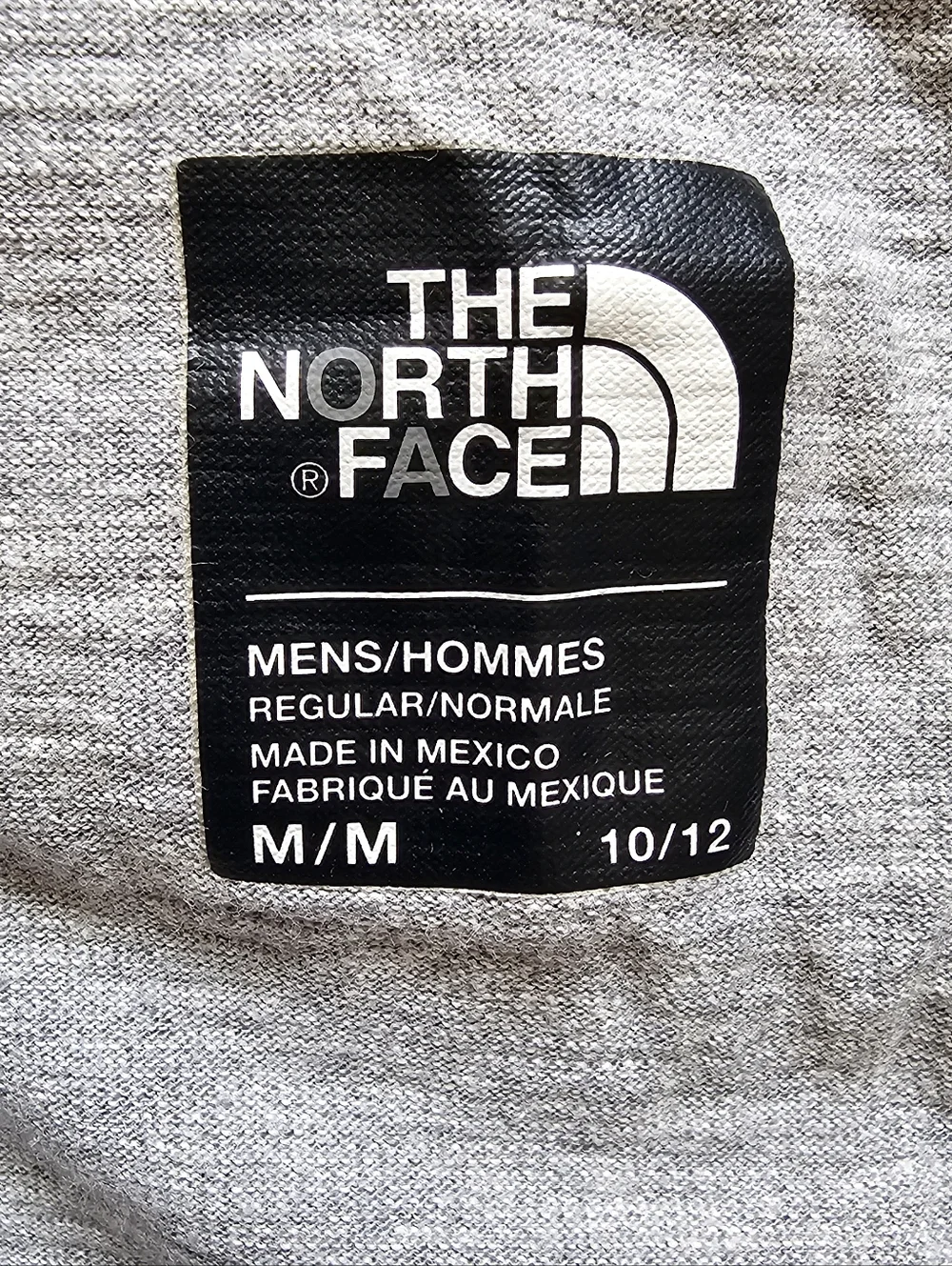 The North Face Heather Gray Short Sleeve Henley